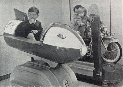 Space Rocket Ride at Woolworth's