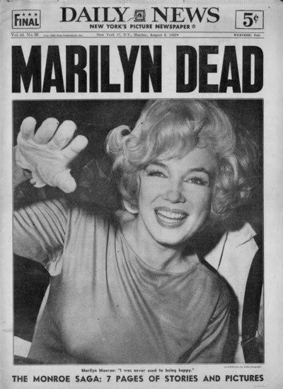 Marilyn Monroe Dead