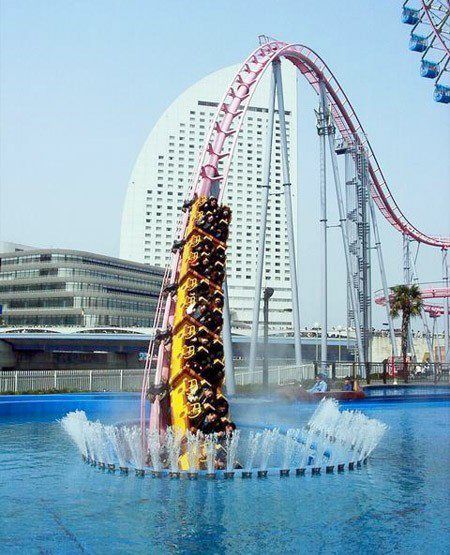 Undereater Roller Coaster in Japan